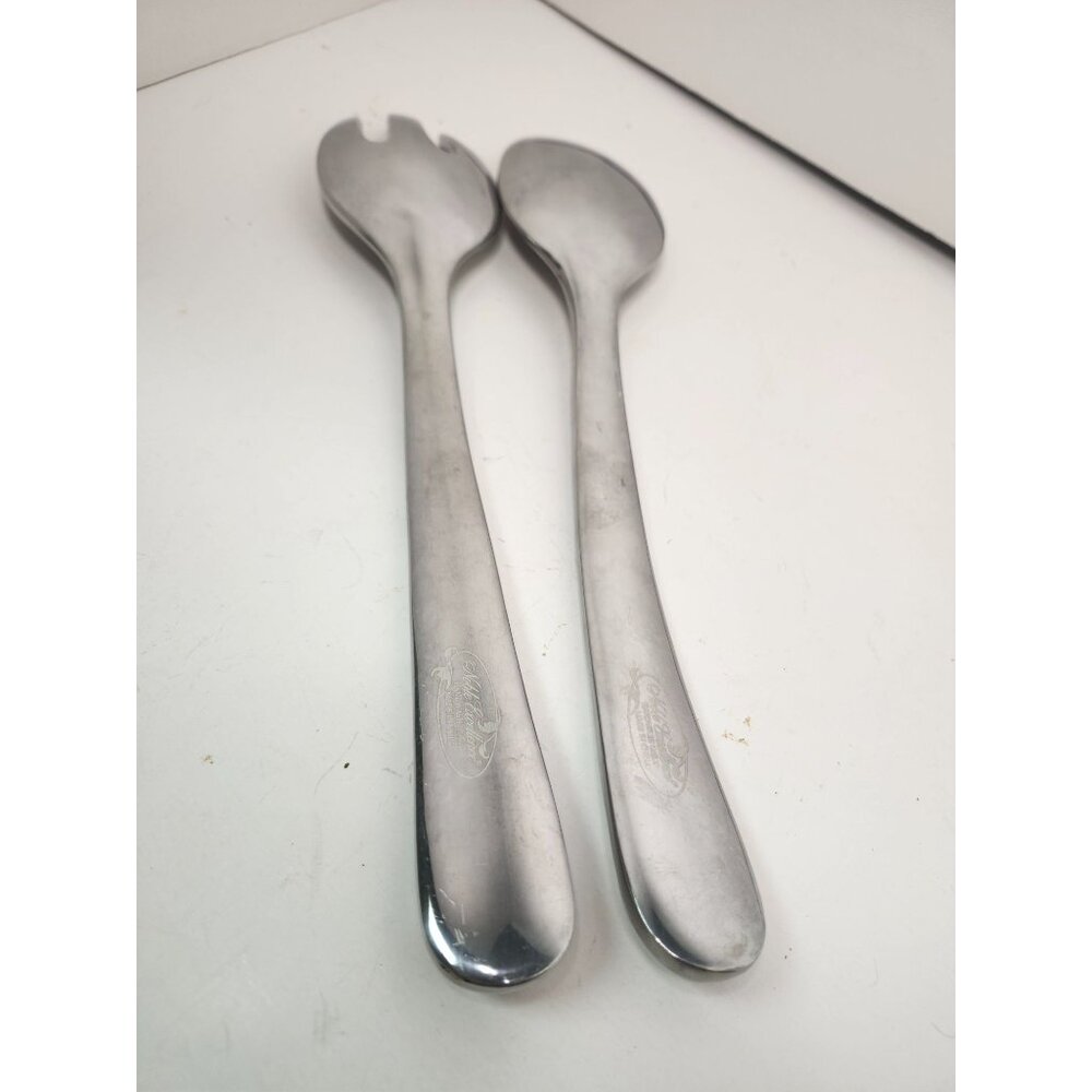 NOBLE EXCELLENCE PLATTER, SALAD BOWL, SALAD SERVERS - Picture 6 of 12
